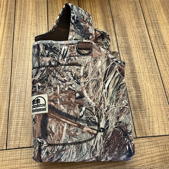 Hodgman Bib Overall with sock size Large Duck Blind Mossy Oak - Picture 3 of 14